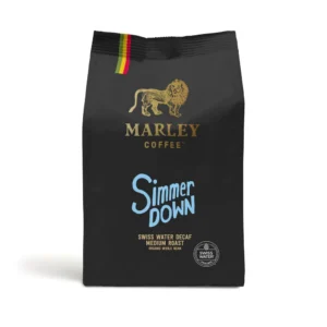 Simmer Down  - Zrnková káva organická bezkofeinová (227g) - Recyklovatelný obal
