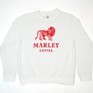 Marley Coffee mikina bílá